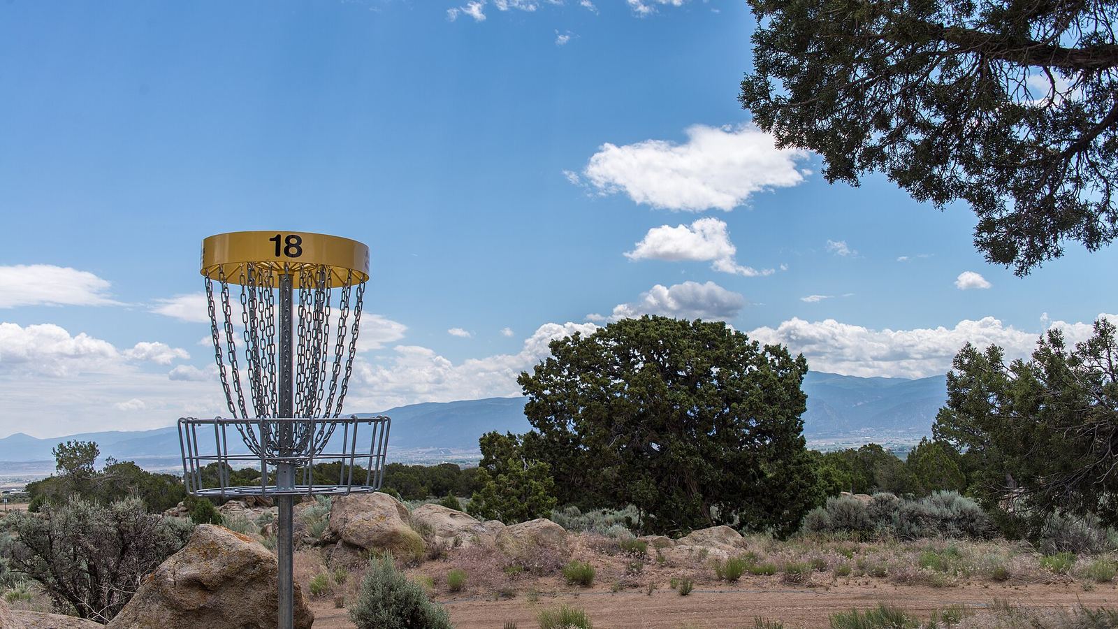 Three Peaks Recreation Area provides a challenging disc golf course. PC: Steven Ralph Sharp